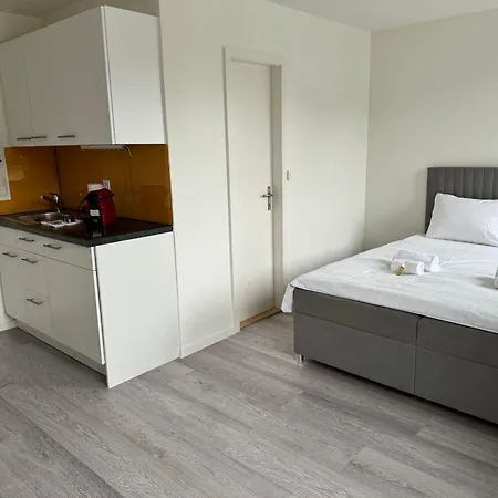Urban Oasis With Queen Bed And View Be-54 Zurych